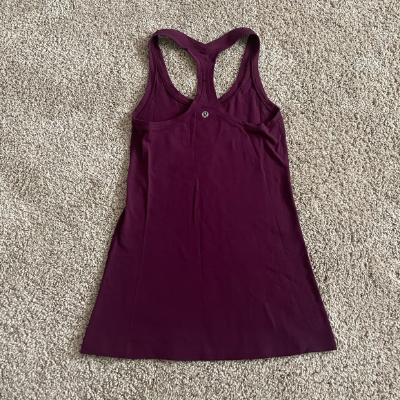 Lululemon Cool Racerback Tank, 4, Purple (Plum) - Picture 6 of 6